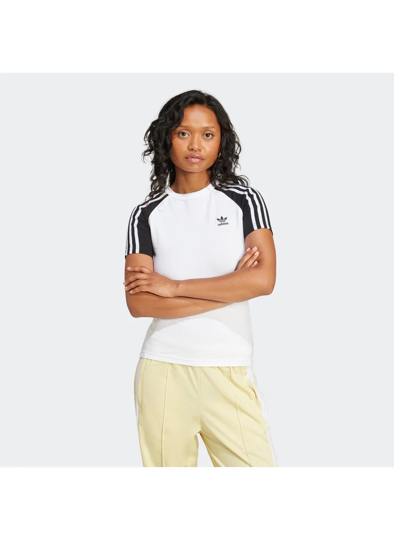 adidas Originals Adicolor 3 Stripe Raglan T-Shirt